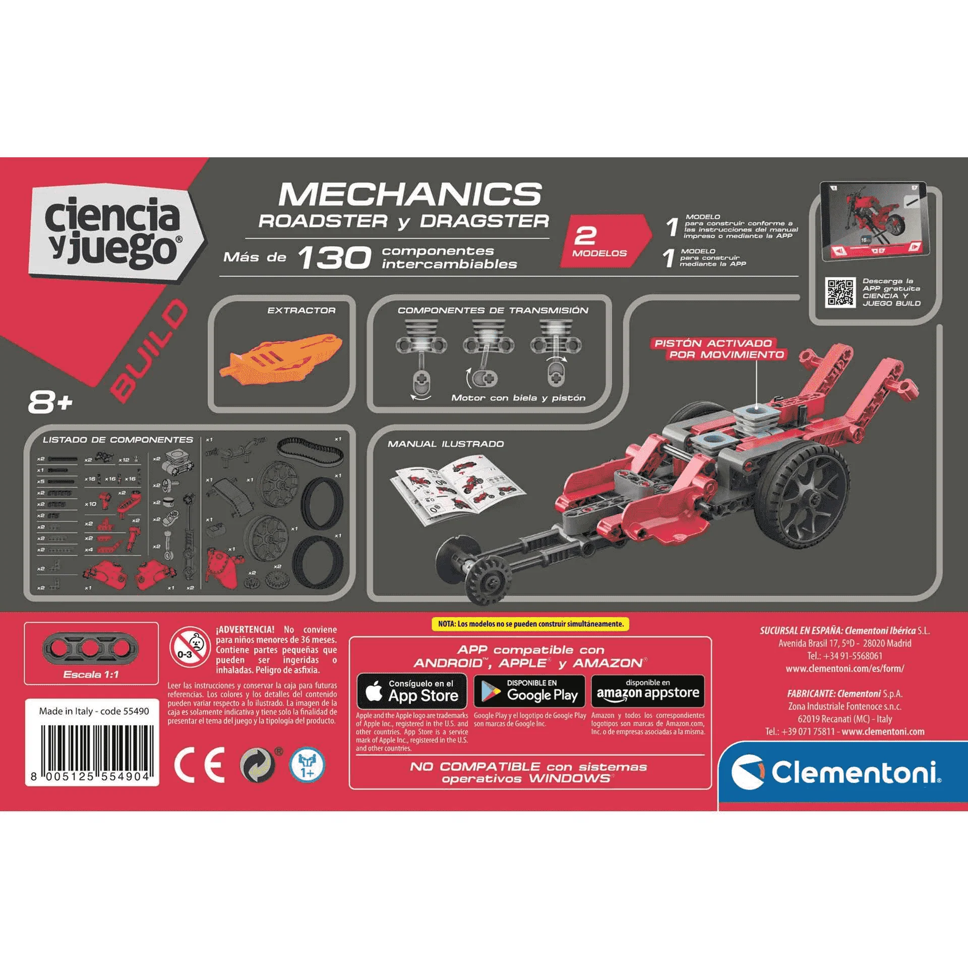 Clementoni Mechanics - Roadster and Dragster - Image 3
