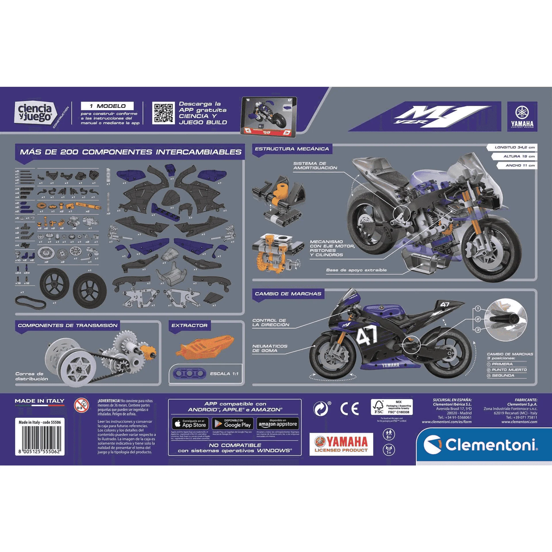 Clementoni Yamaha M1 - Image 3