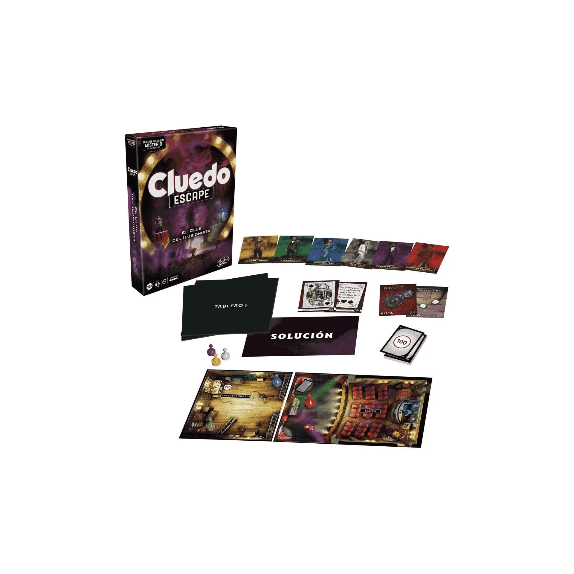Cluedo Escape El Club del Ilusionista  Juego de mesa - Image 4