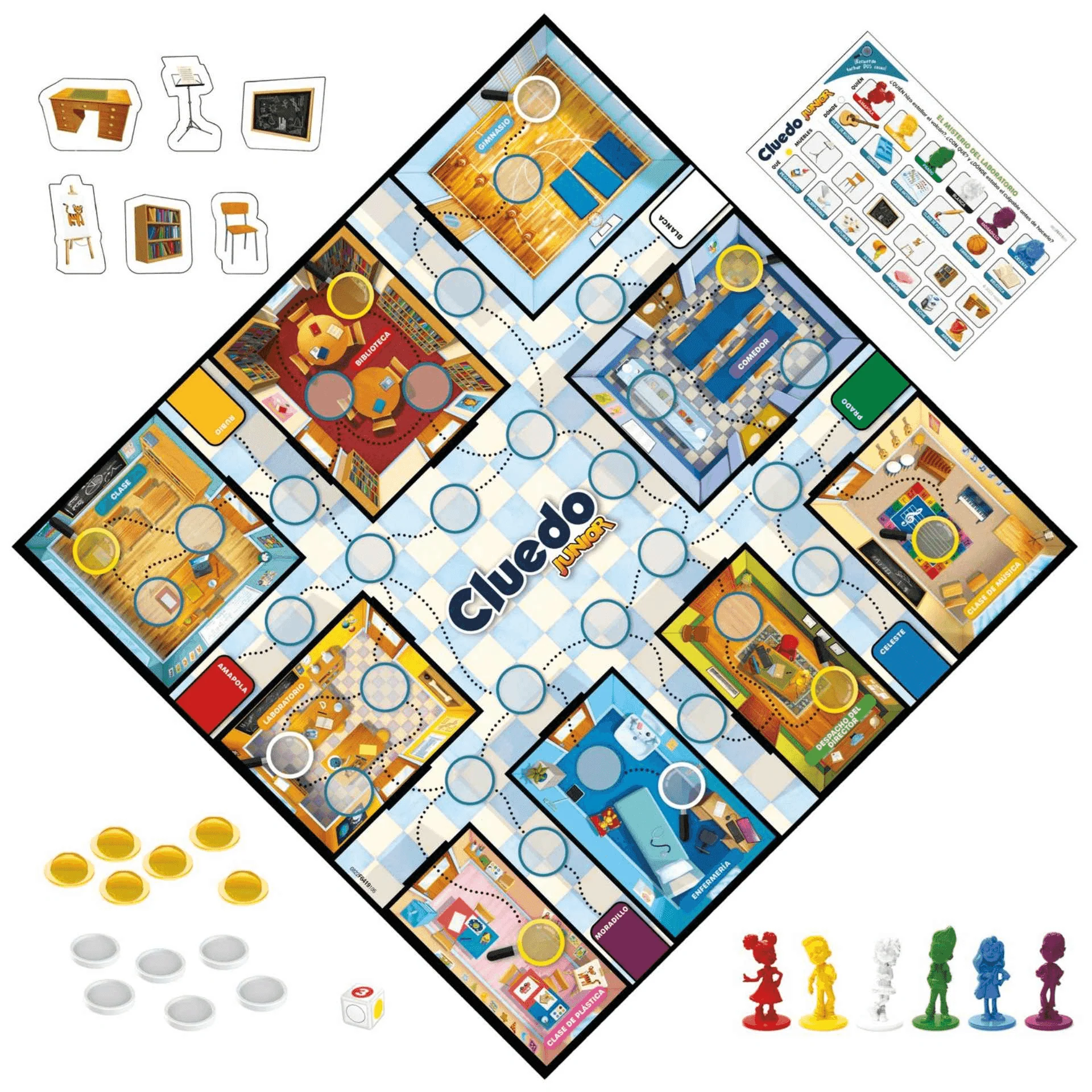 Cluedo Junior Juego de Mesa Infantil - Image 2