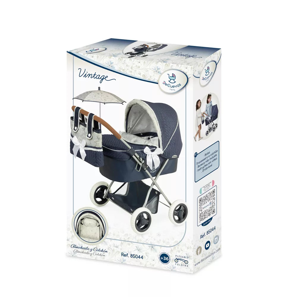 Coche De Muñeca Plegable Con Sombrilla Para Muñecas De Hasta 48 Cm. - Image 8