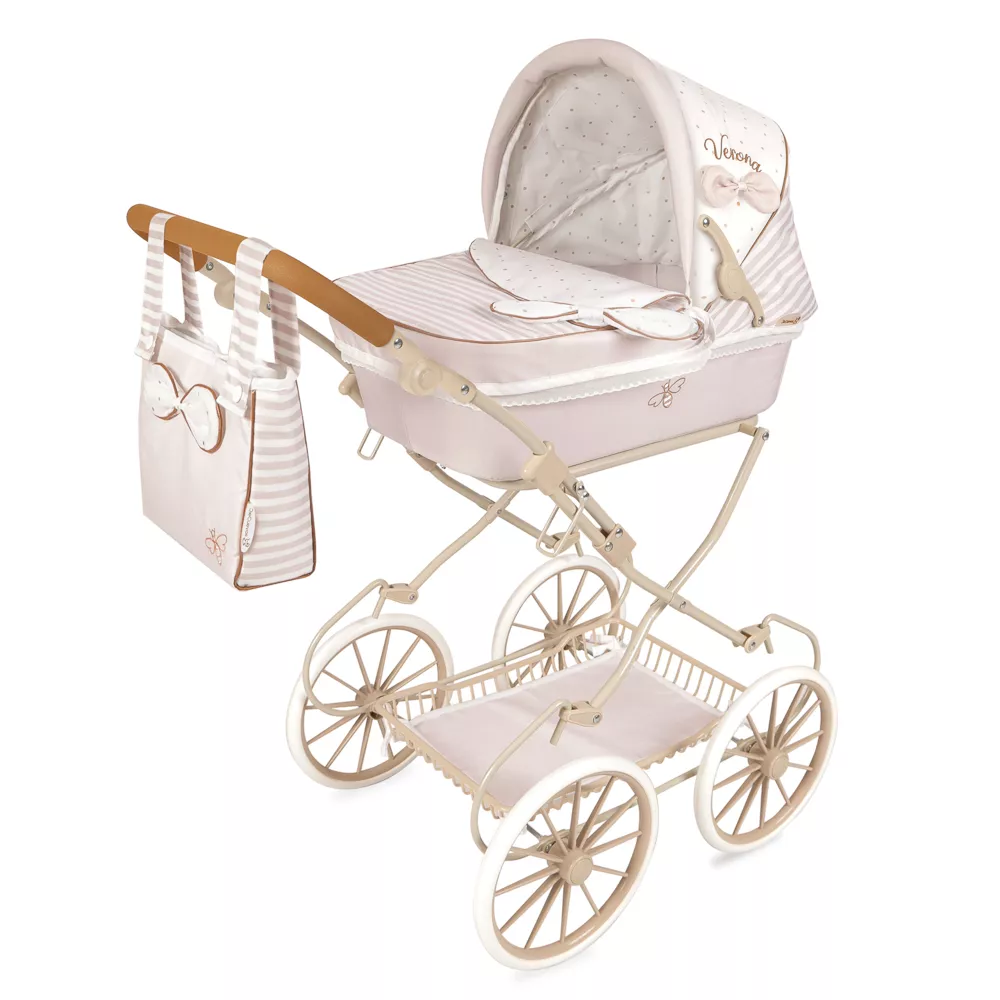 Coche De Muñeca Plegable Para Muñecas De Hasta 48 Cm De Cuevas Toys