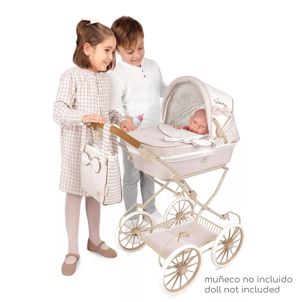 Coche De Muñeca Plegable Para Muñecas De Hasta 48 Cm De Cuevas Toys - Image 2