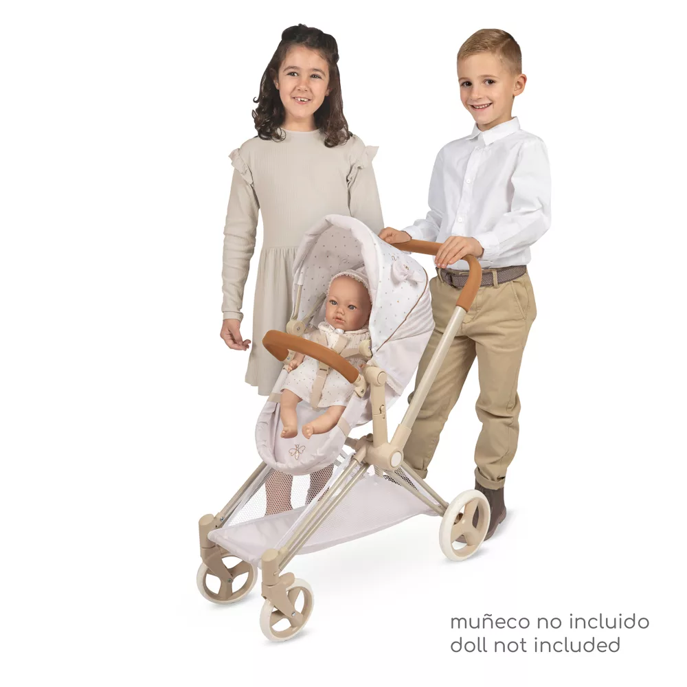 Coche de Muñecas 3x1 Plegable con Capazo y Silla - Image 4
