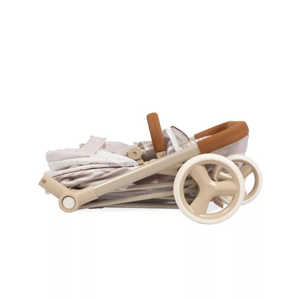 Coche de Muñecas 3x1 Plegable con Capazo y Silla - Image 8