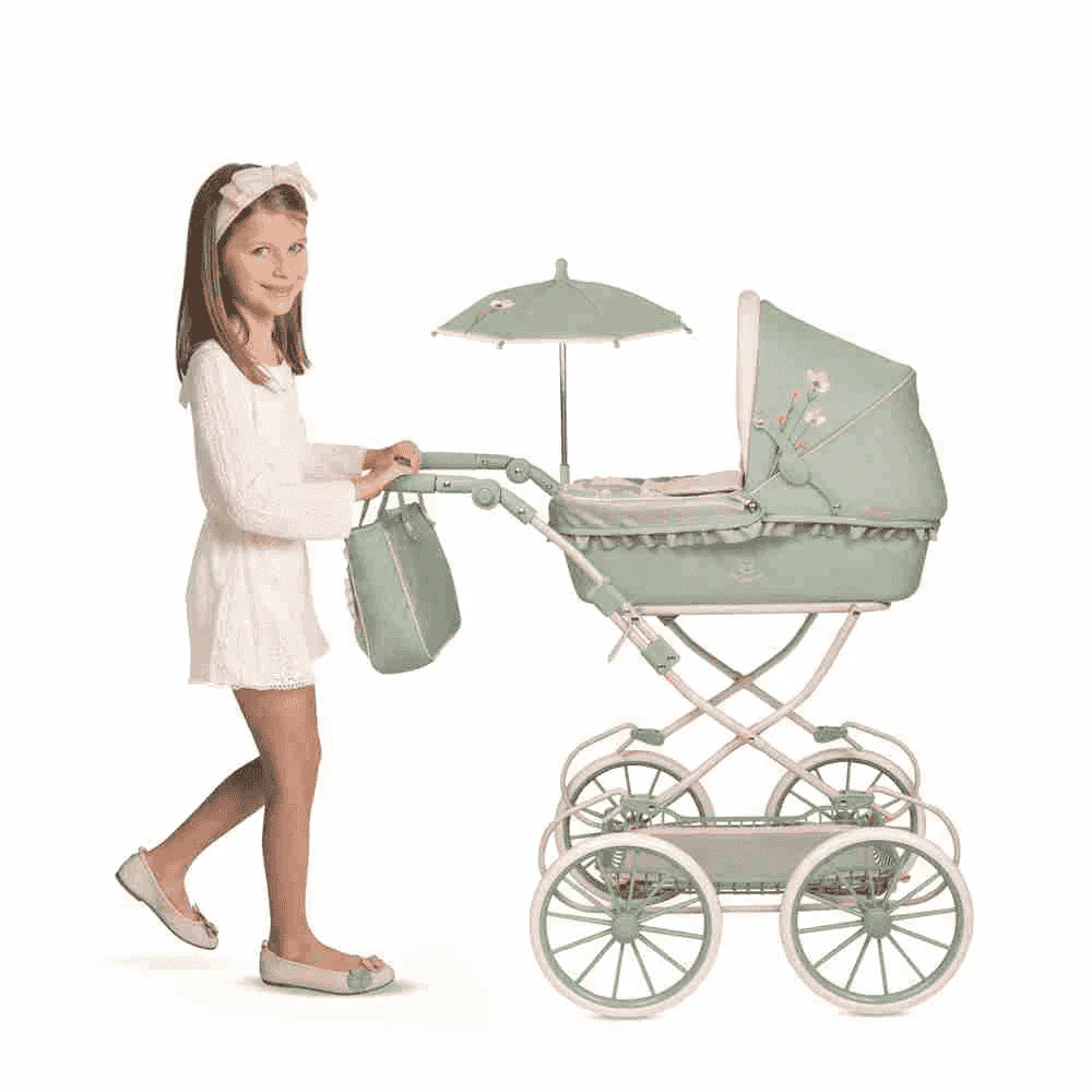Coche de Muñecas Botanic Plegable con Capazo 48 cm - Image 3