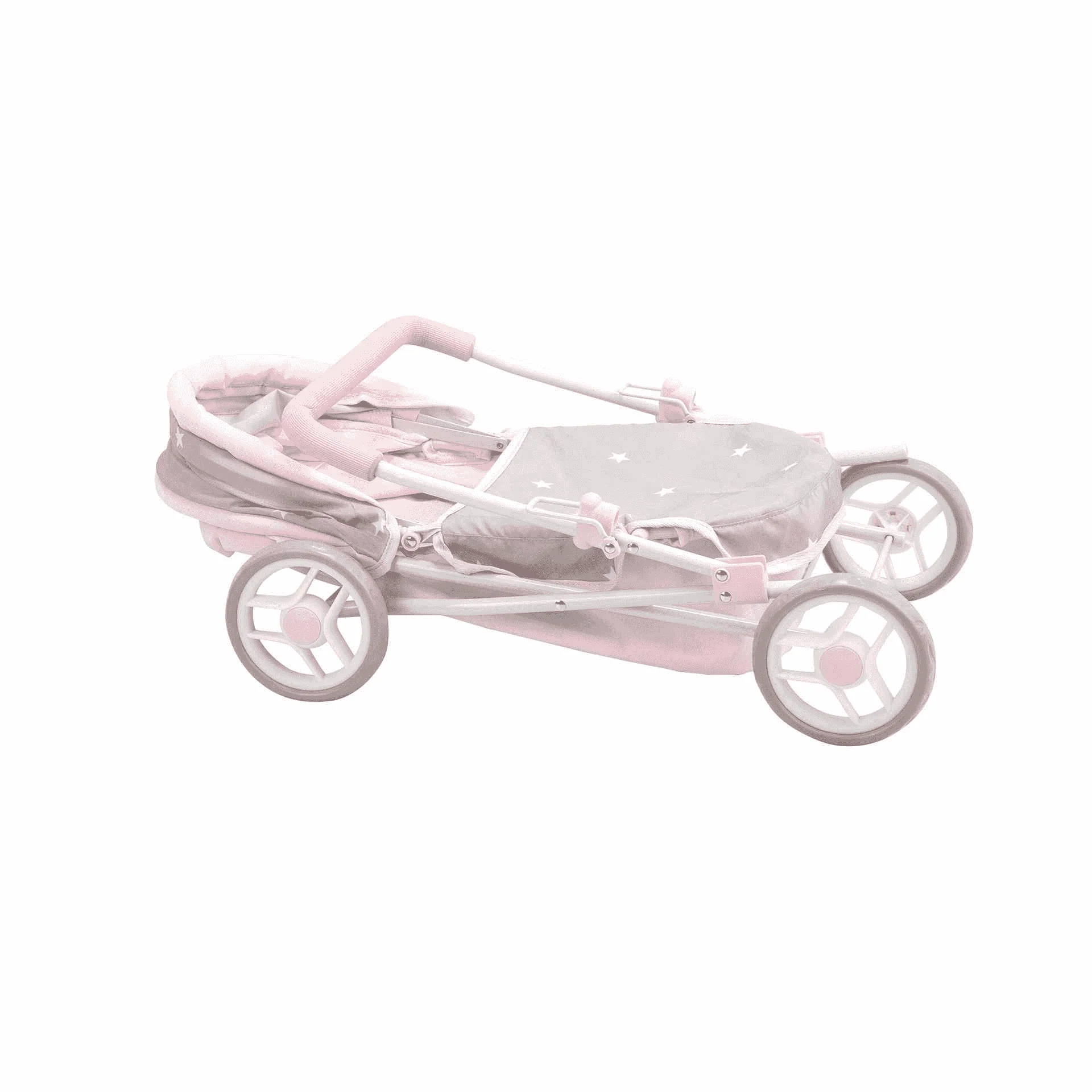 Coche de Muñecas con capota Emma 35x61x60 cm (Altura manillar: 57 cm) - Image 3