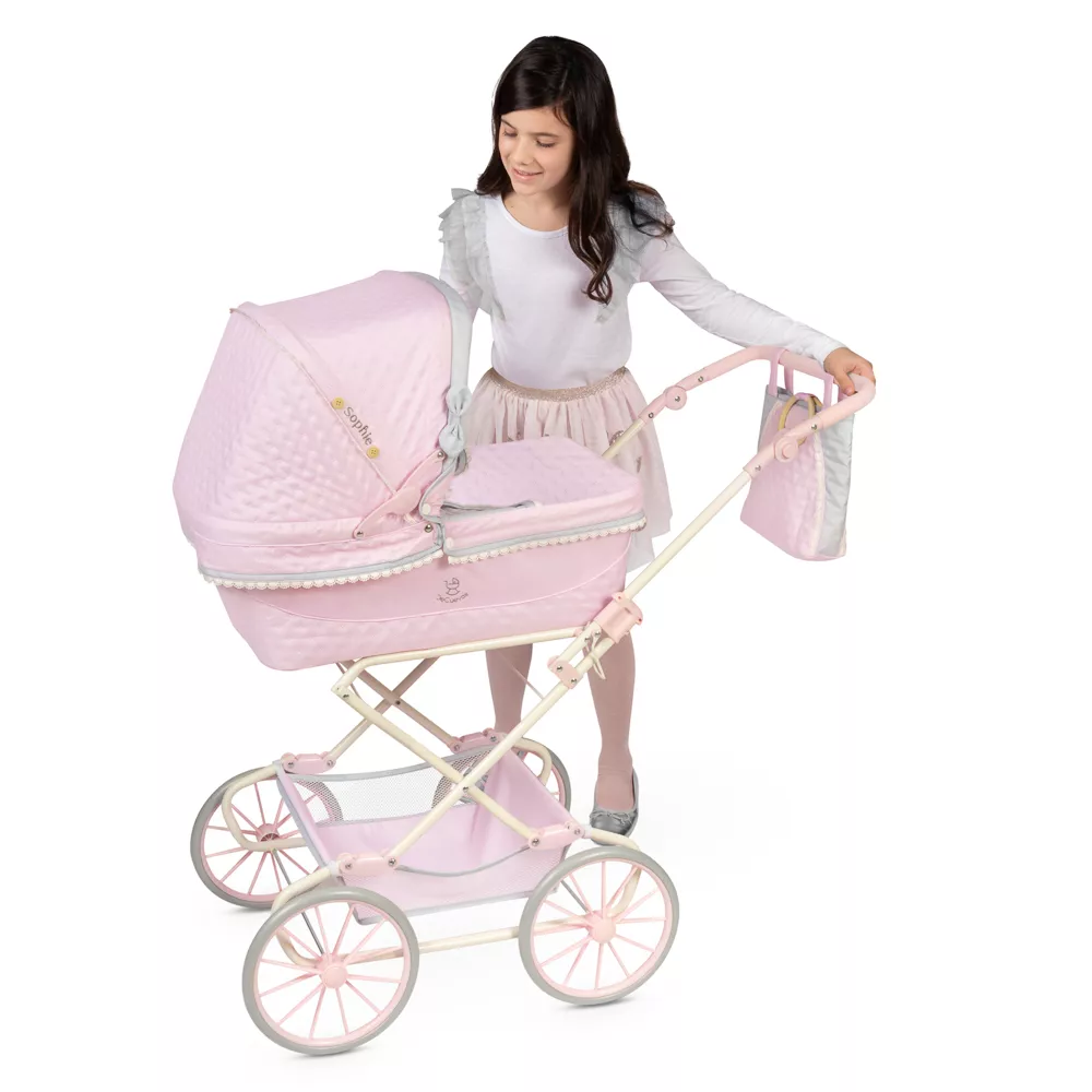 Coche de Muñecas 'Reborn' Plegable con Sombrilla y Suspensión De Cuevas - Image 3