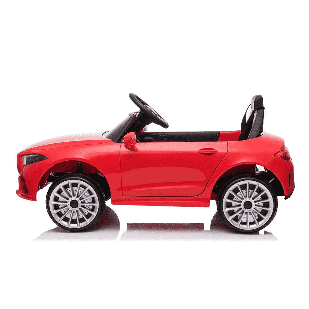 Coche Eléctrico Infantil Convertible MBZ CLS350 Rojo con Luces LED y Control Parental - Image 5