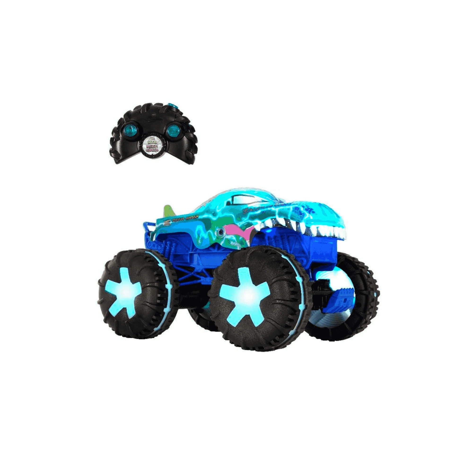 Coche Hot Wheels Monster Trucks Mega Wrex R/C - Image 3