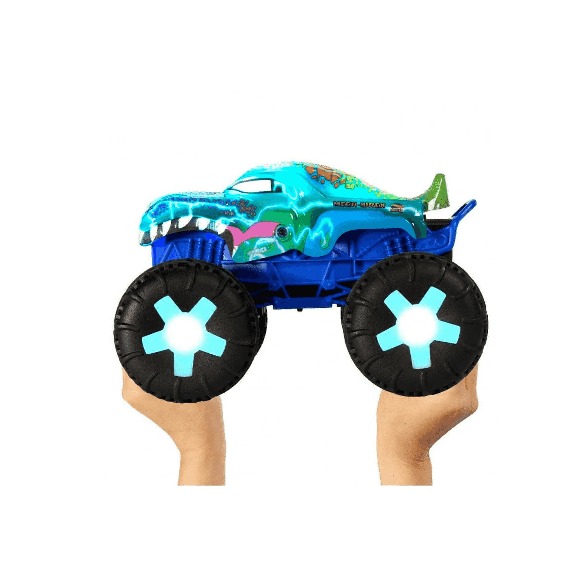 Coche Hot Wheels Monster Trucks Mega Wrex R/C - Image 4