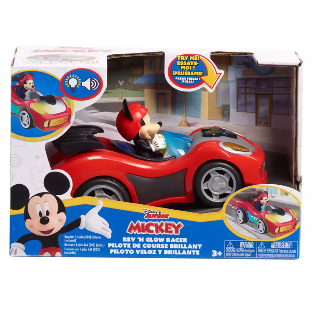 Coche Mickey Mouse Rev ´n Go con Luces y Sonidos - Image 5