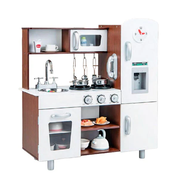 Cocina de Madera Role Planet Super Chef con accesorios (3+)