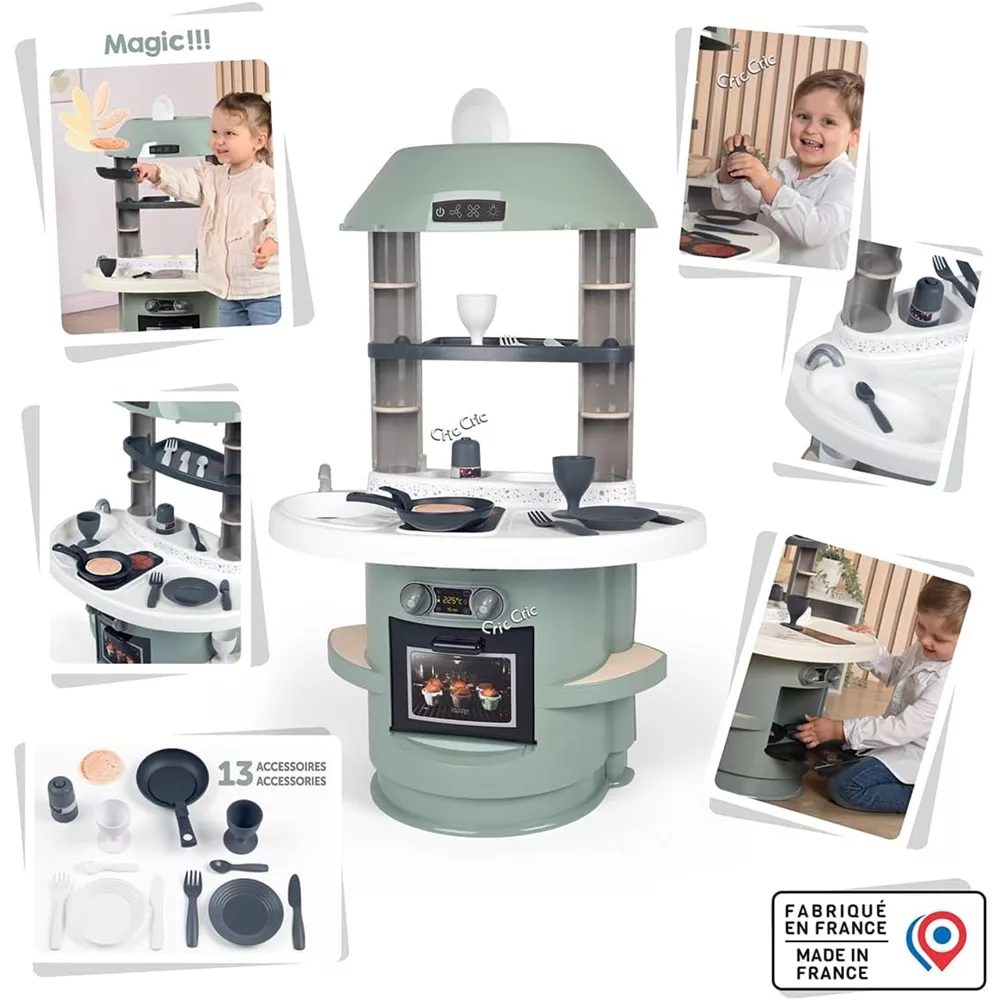 Cocina infantil Nova con horno, fregadero y zona de cocinado - Image 2