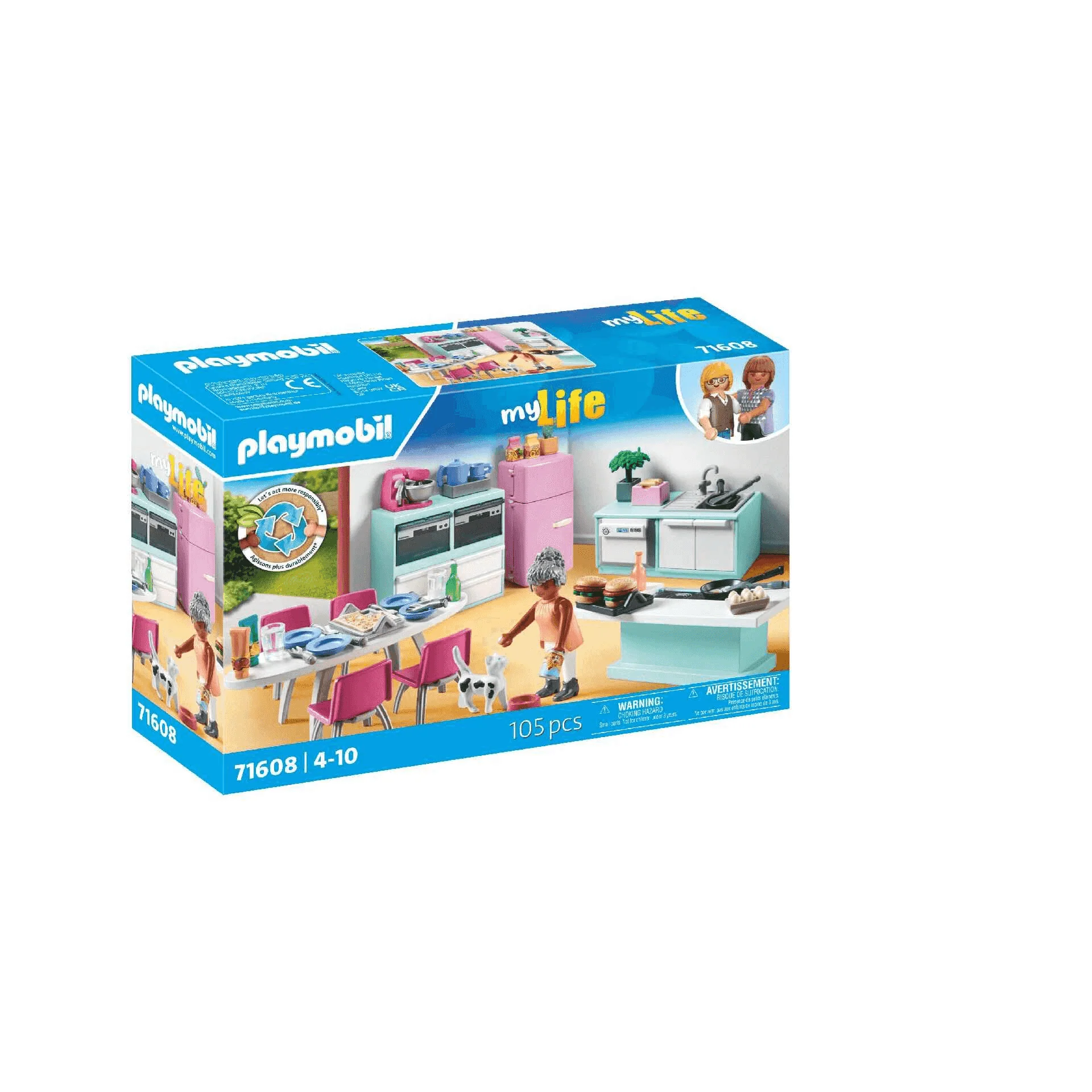 Cocina Playmobil My Life con Isla y Accesorios - Image 4