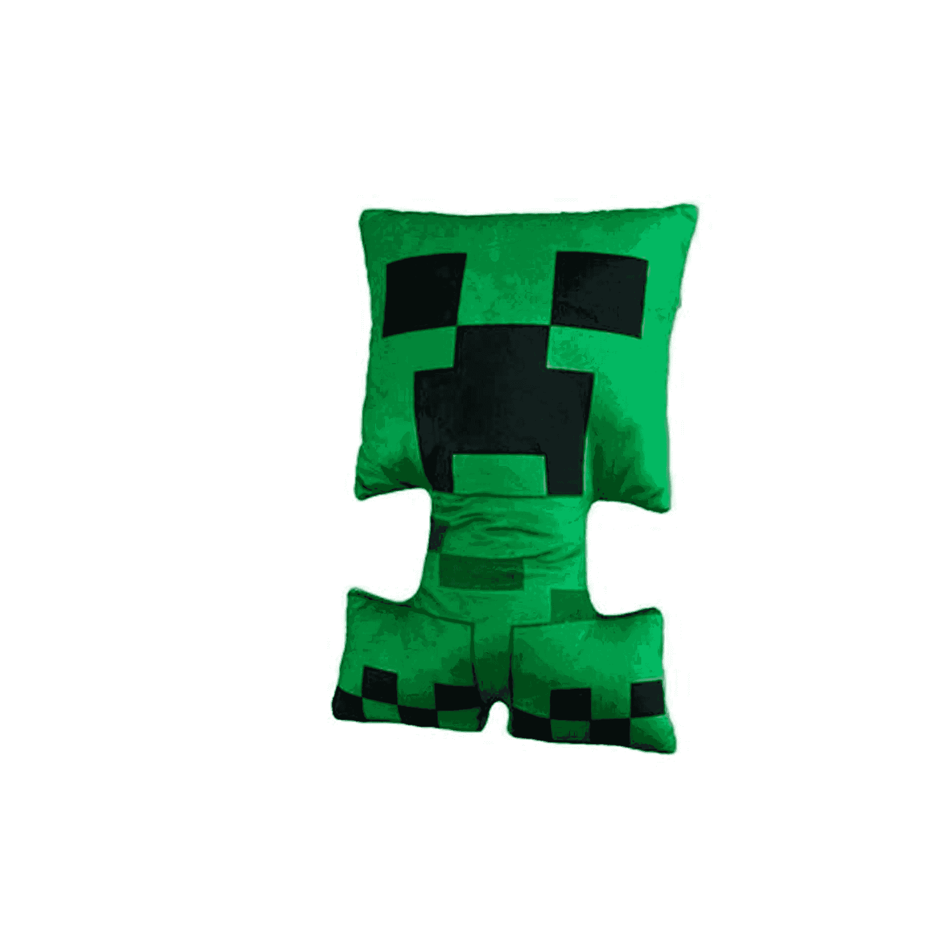 Cojín Minecraft Creeper 3D Terciopelo 35 cm