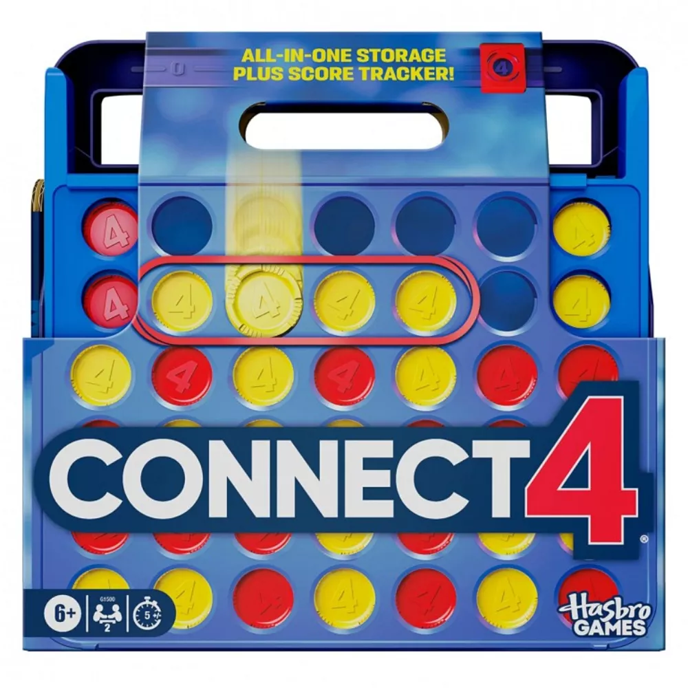Conecta 4 Juego de Mesa Portátil