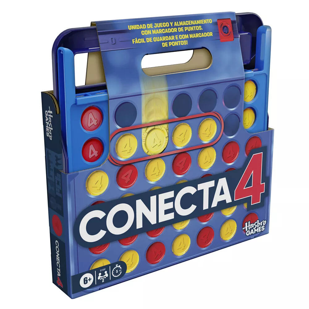 Conecta 4 Juego de Mesa Portátil - Image 2