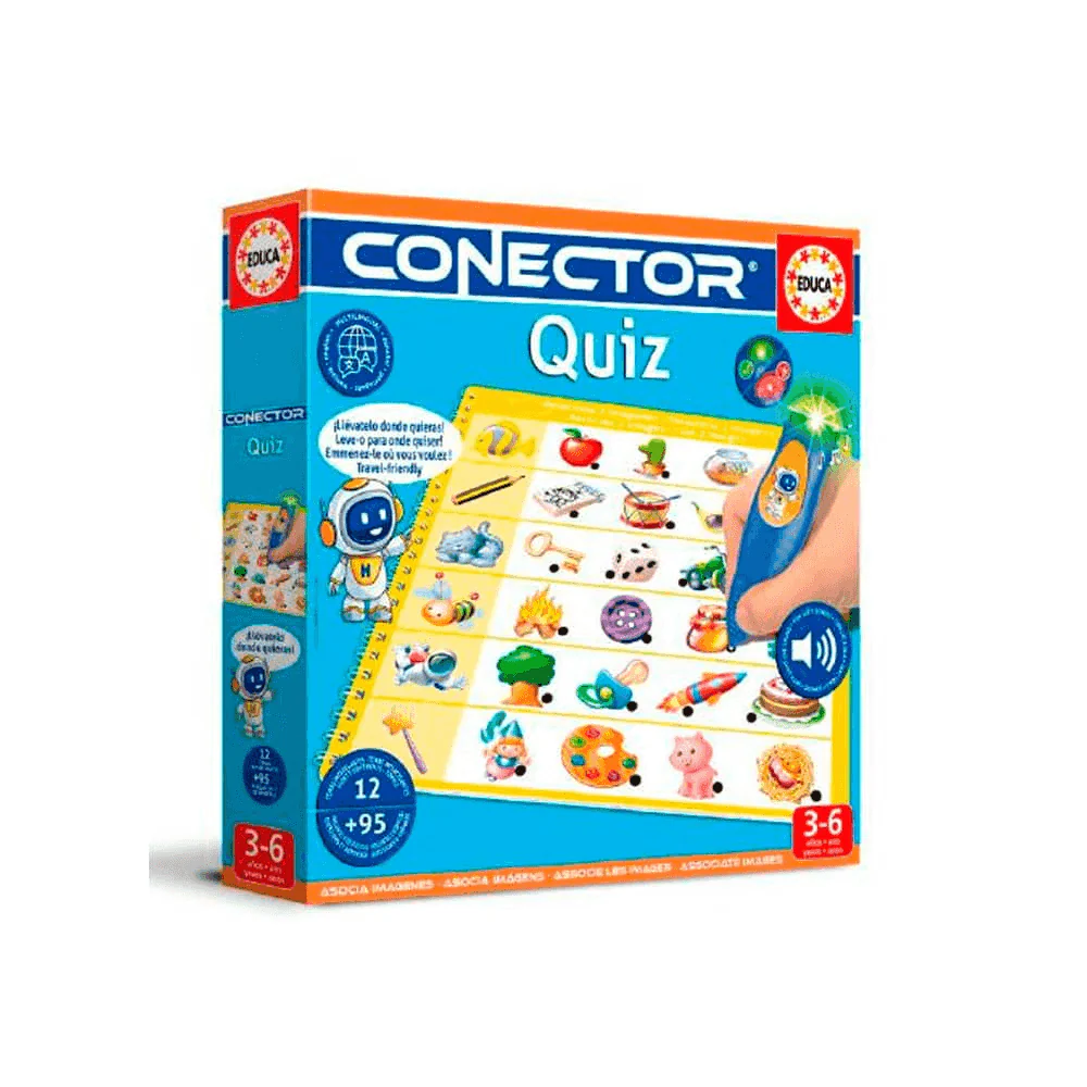 Conector Quiz de Educa Borrás – Juego Electrónico de Preguntas y Respuestas