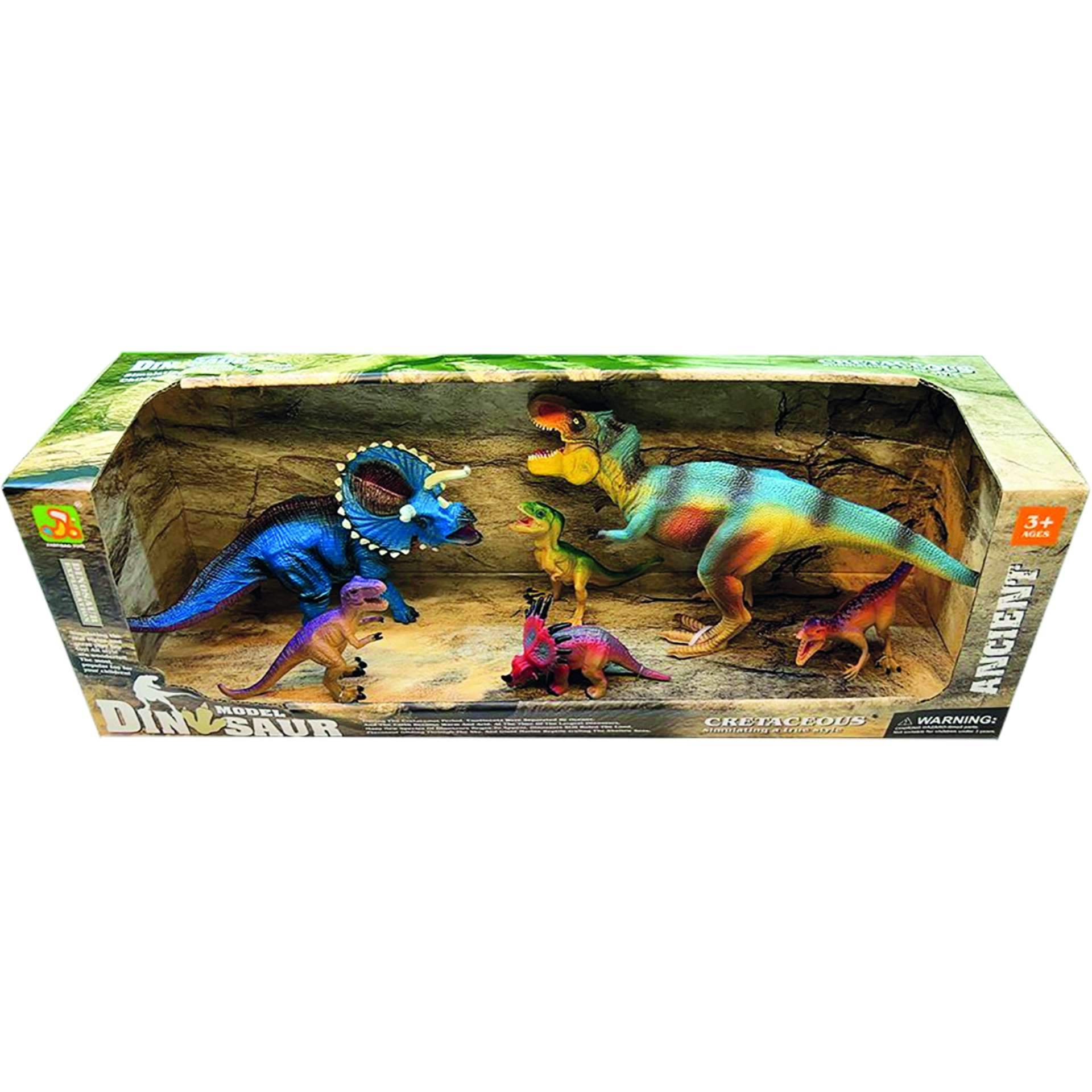 Conjunto Diorama de Dinosaurios