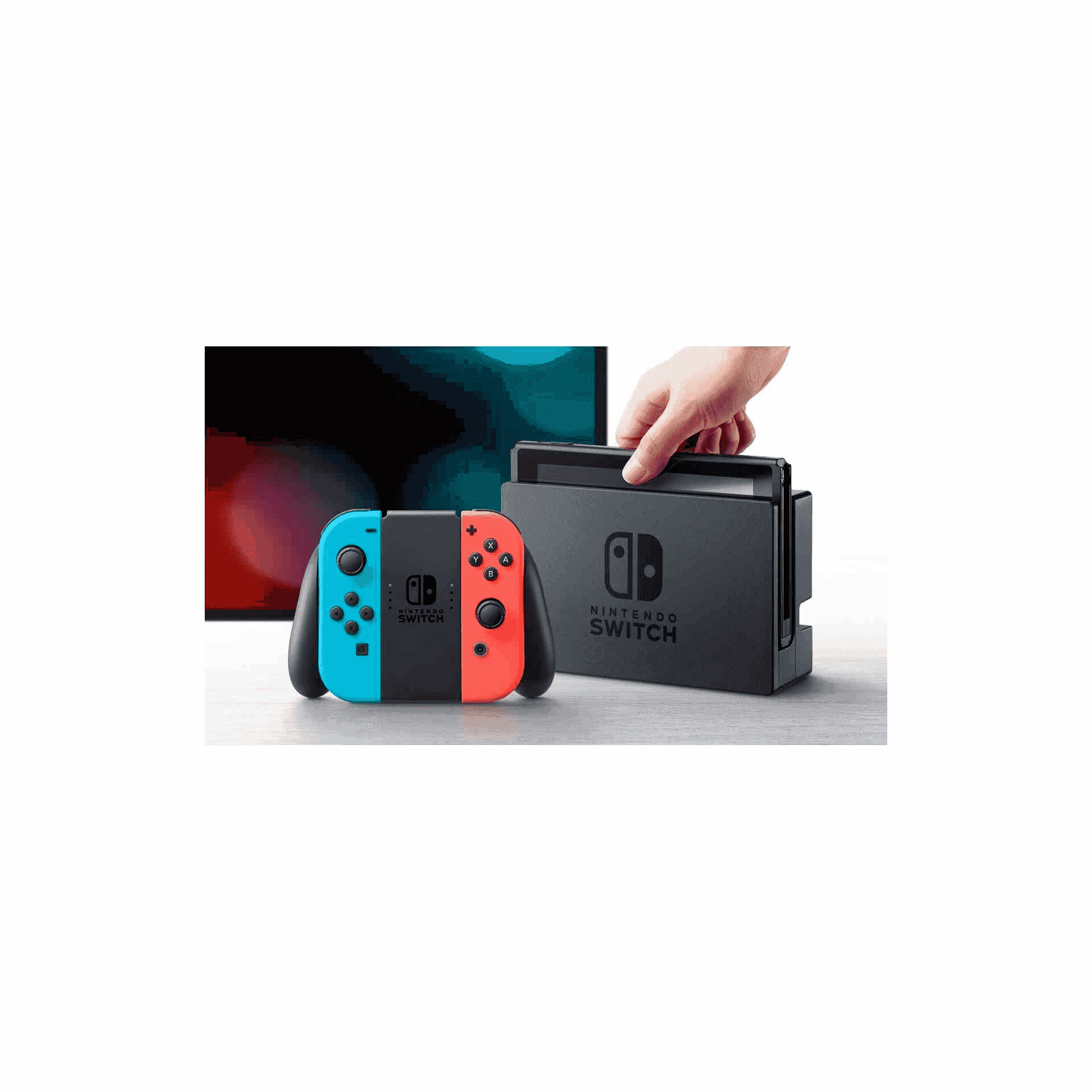 Consola Nintendo Switch Azul y Rojo Neón - Image 3