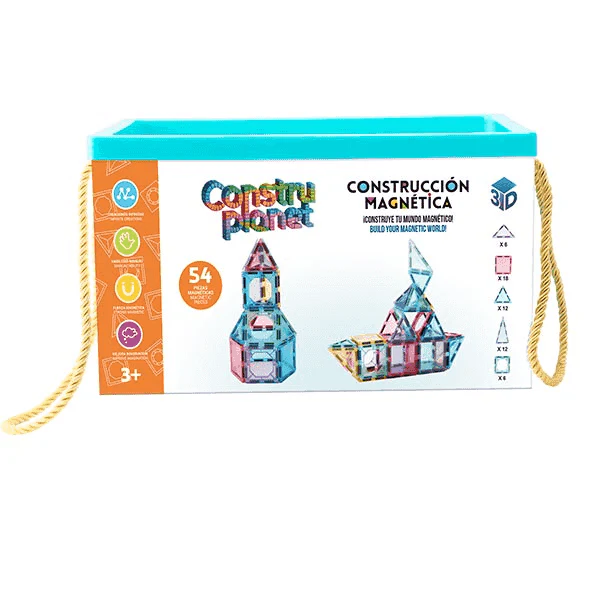 Construcción Magnética Constry Planet 54 piezas