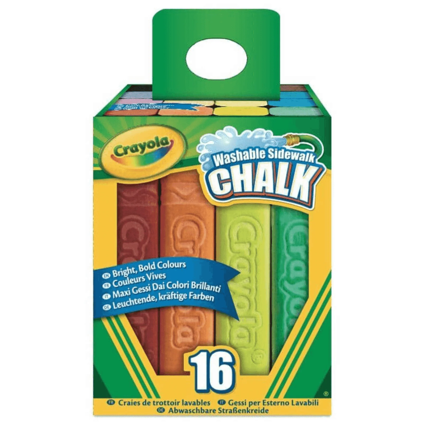 Crayola 16 Maxi Tizas de Suelo Lavables