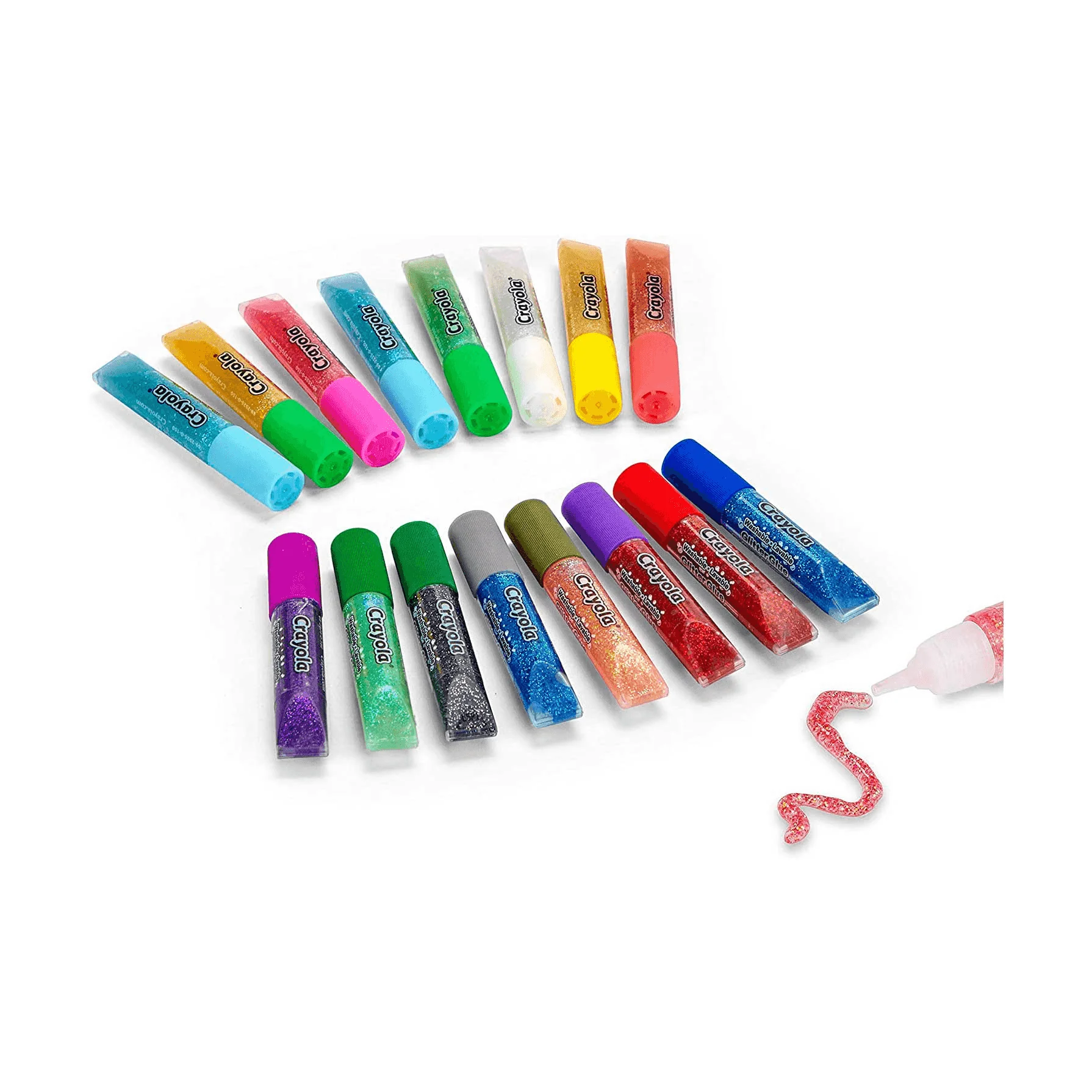 Crayola 16 Mini Pegamentos de Purpurina Lavables - Image 2