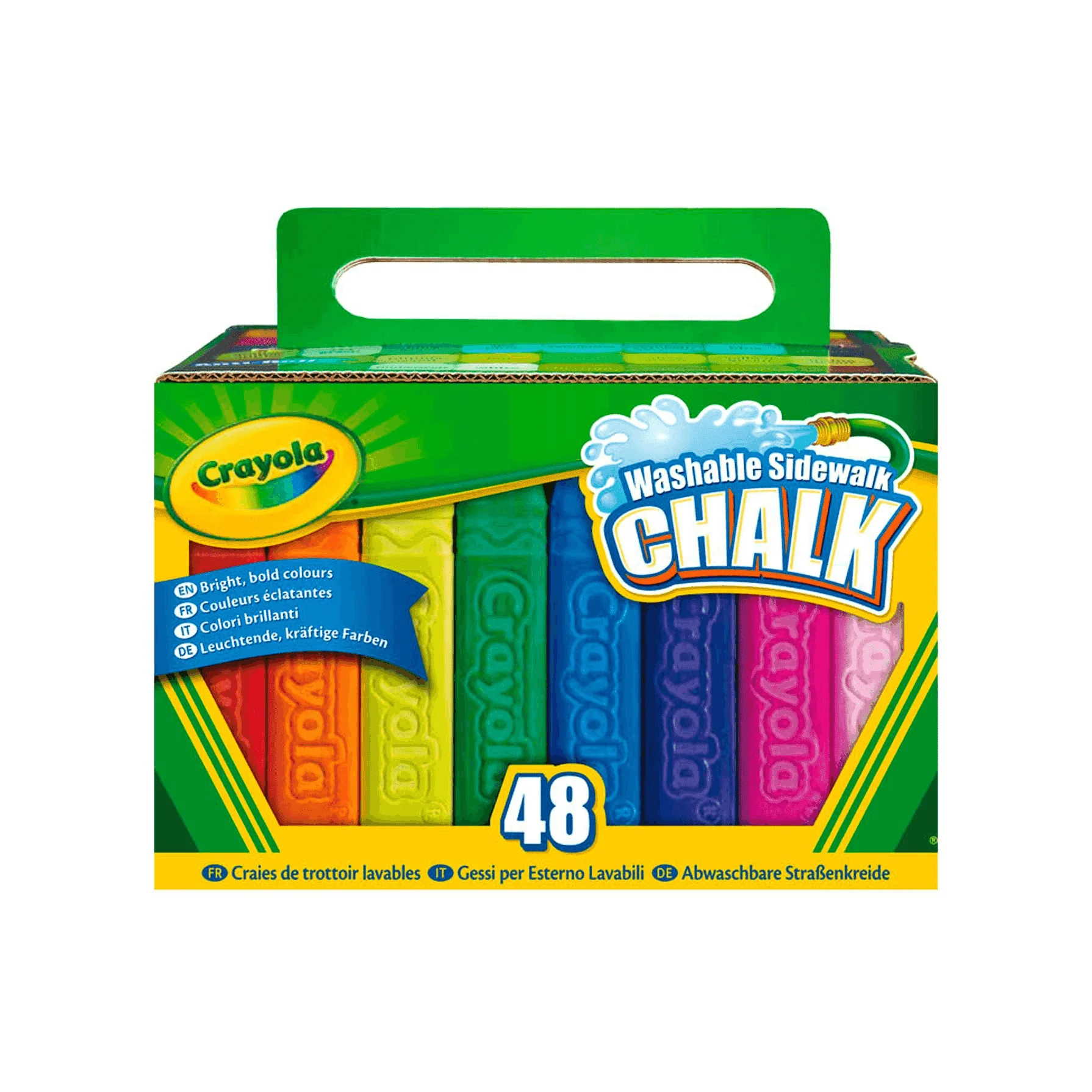 Crayola 48 Maxi Tizas de Suelo Lavables