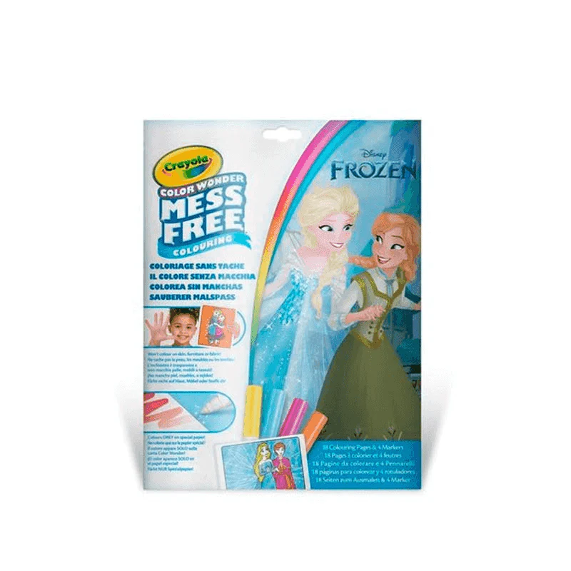 Crayola Color Wonder Frozen - Colorea sin manchas