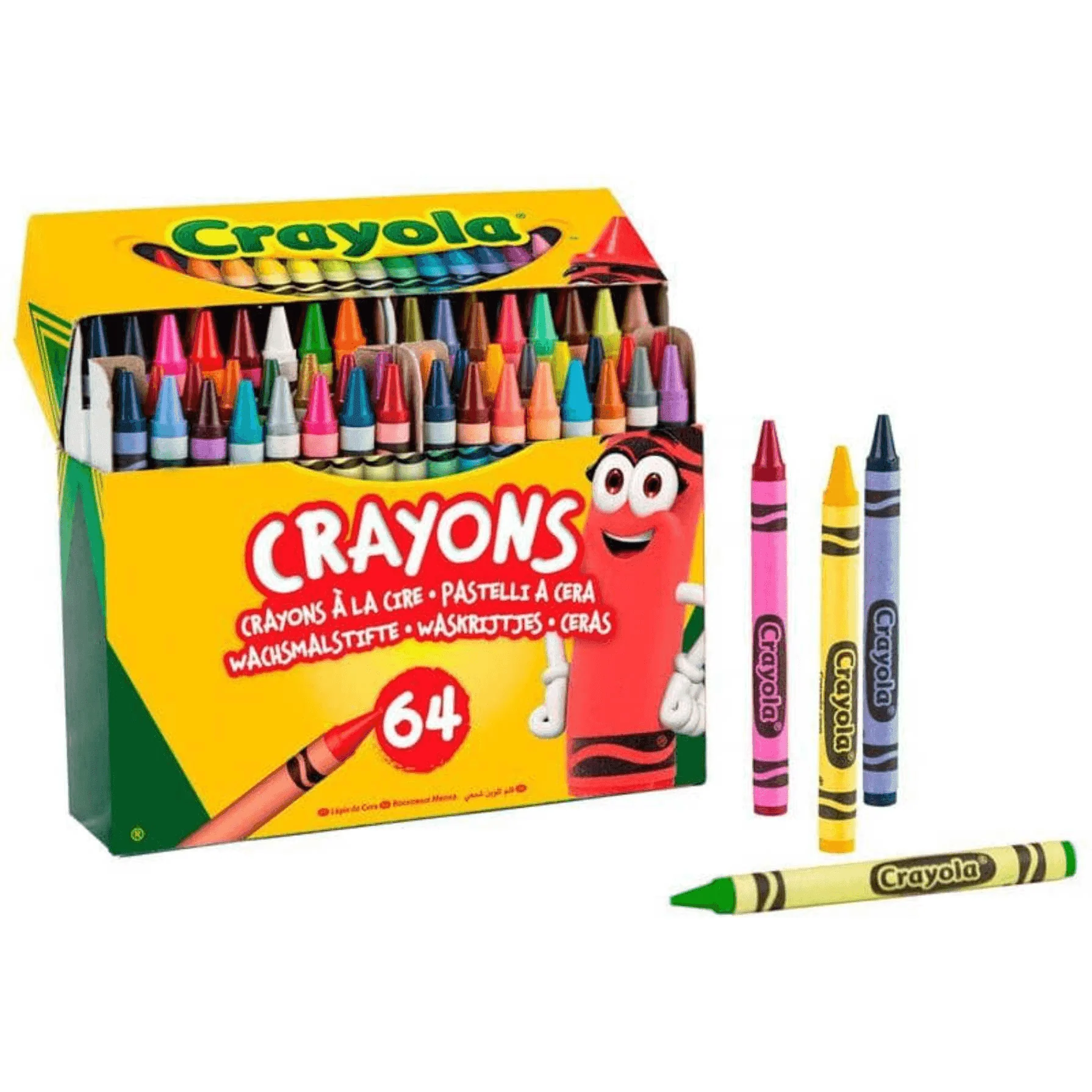 Crayola Estuche 64 Ceras de Colores