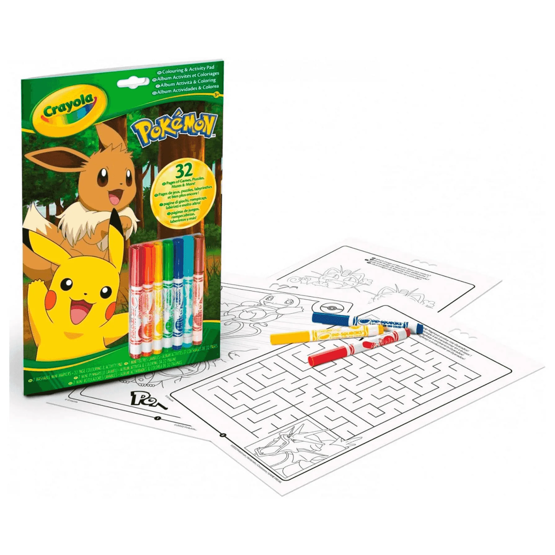 Crayola Libro Actividades Pokémon - Image 2