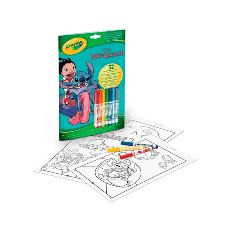 Crayola Lilo & Stitch - Libro de Actividades y Colorear