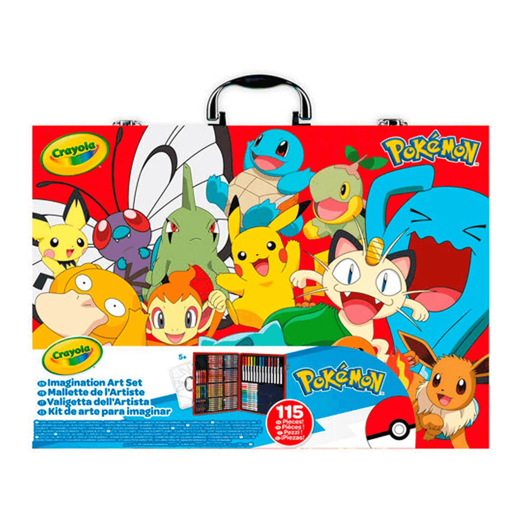 Crayola Maletín de Artista Pokemon