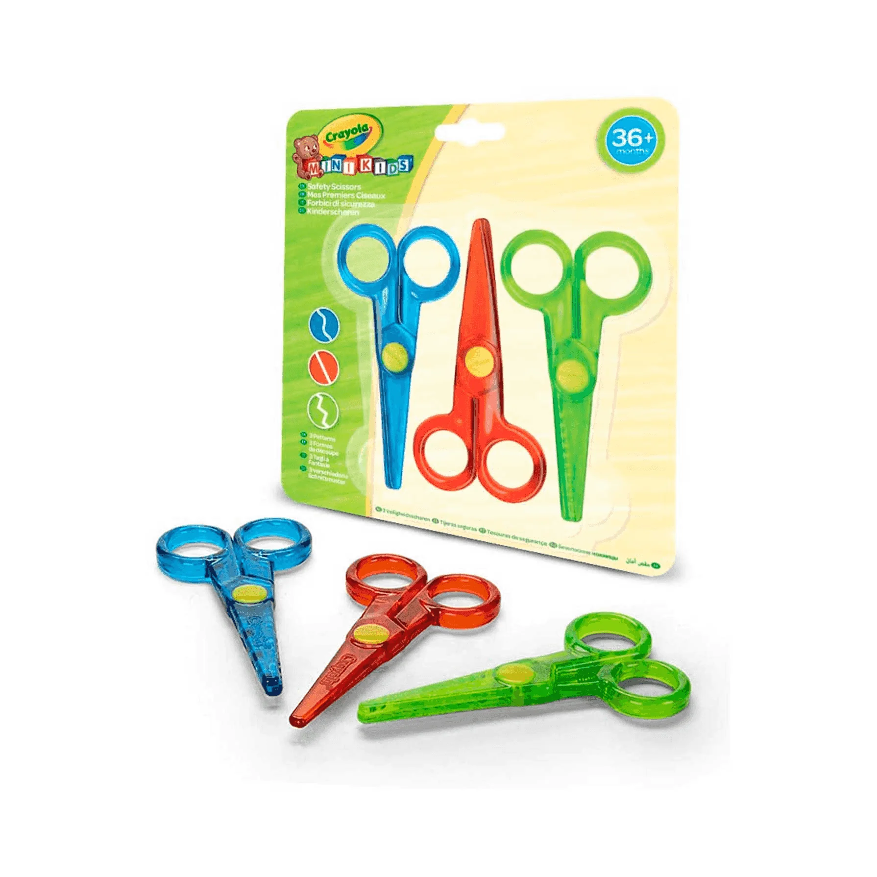 Crayola Pack de 3 Tijeras Seguras Mini Kids - Image 2