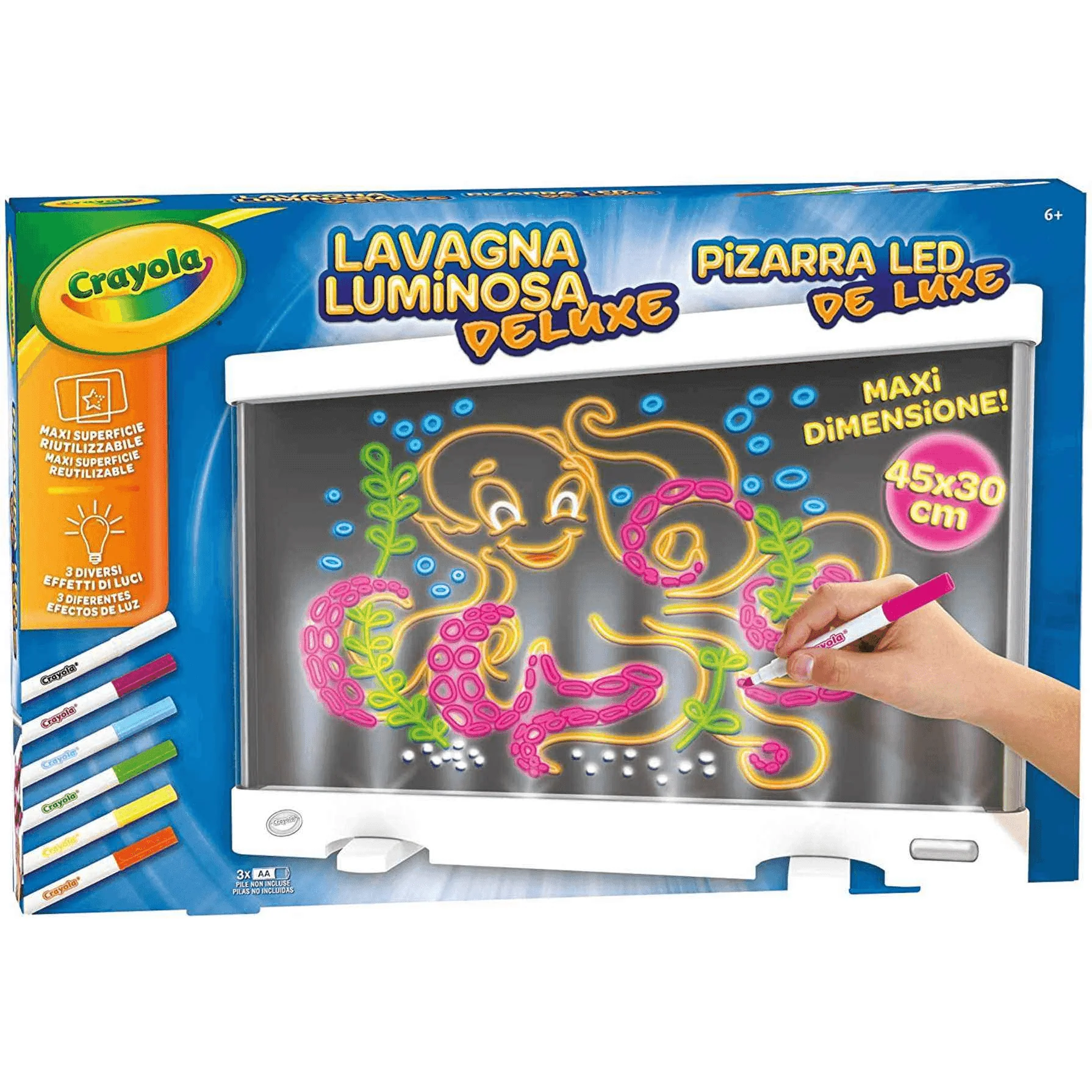 Crayola Pizarra Luminosa Led Deluxe
