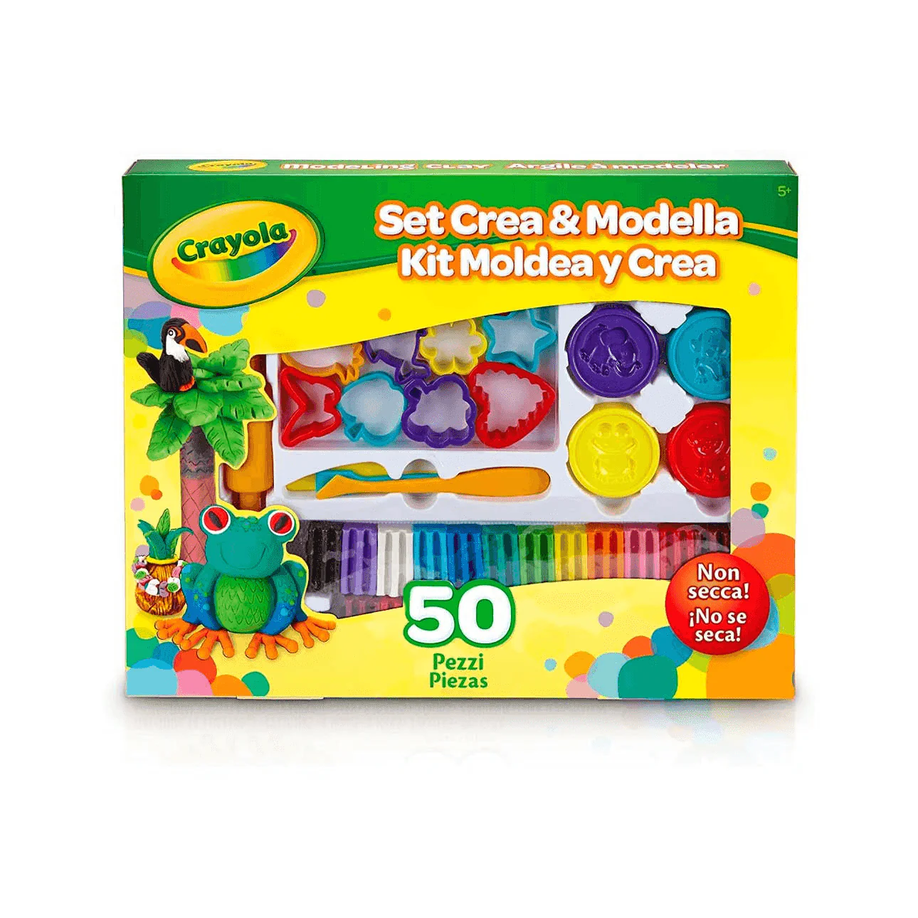 Crayola Set Crea Y Moldea 50 Pzs