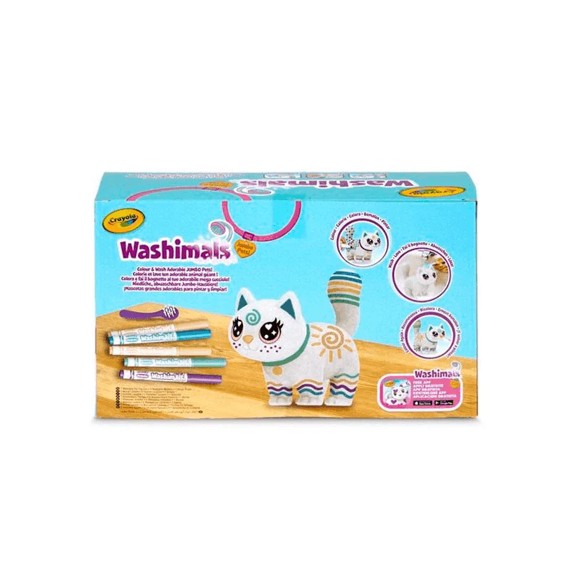 Crayola Washimals Jumbo Pets - La Gran Jenny para Colorear - Image 2