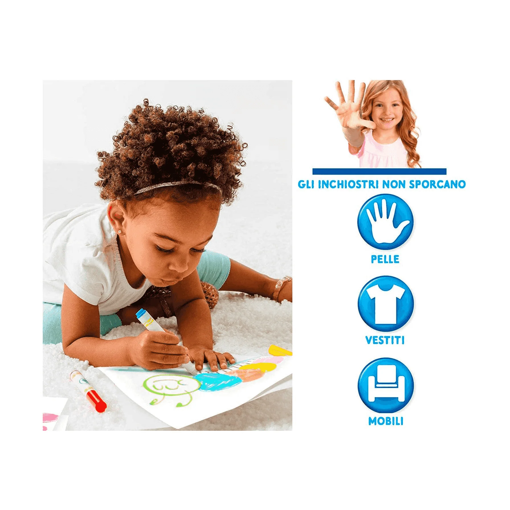 Crayola Wonder Colorea sin manchas 10 Rotuladores - Image 3