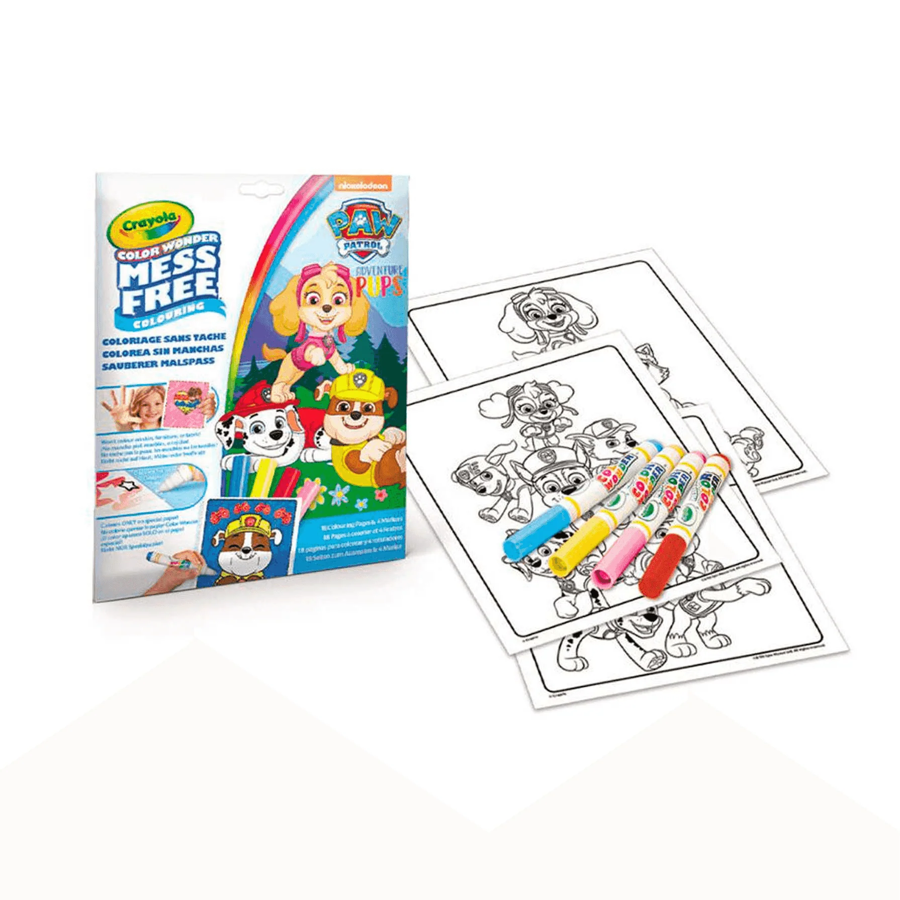 Crayola Wonder Colorea sin Manchas Paw Patrol