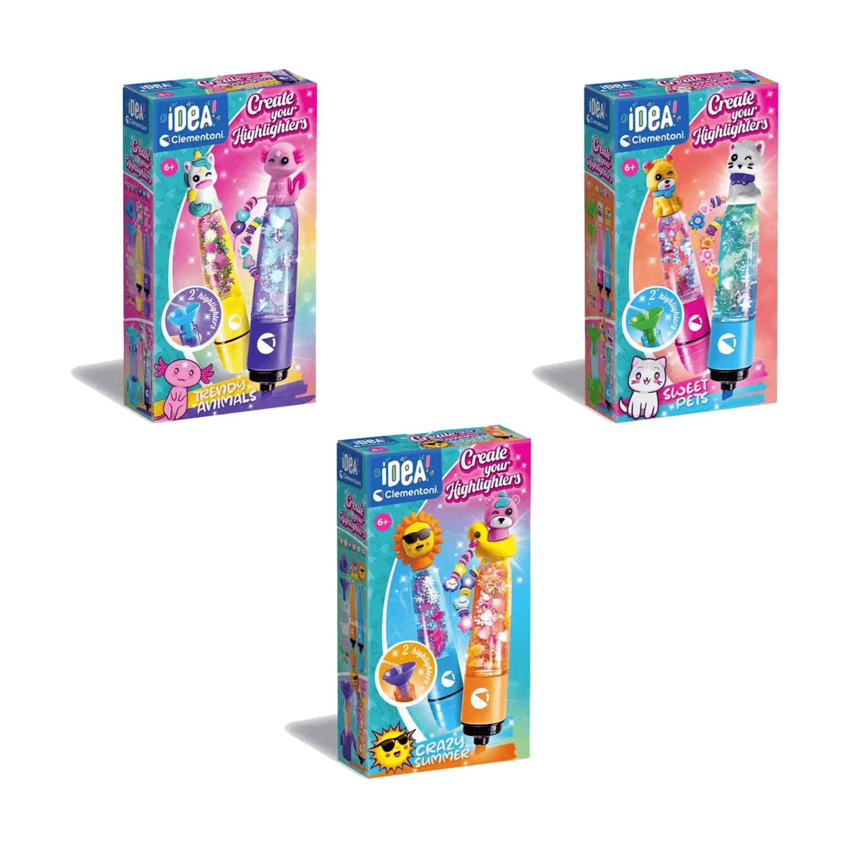 Crea tus Propios Rotuladores Fluo con Clementoni