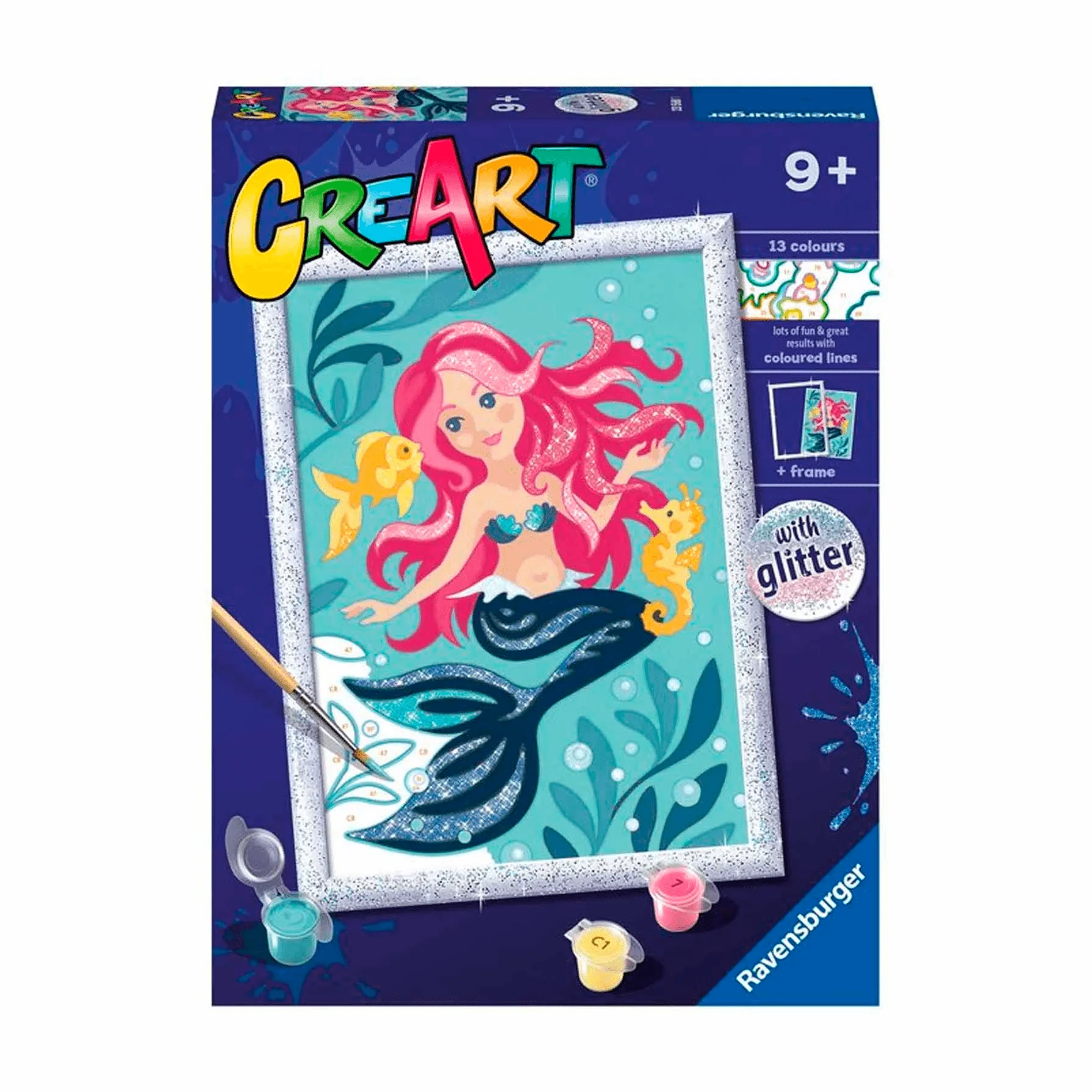 Creart Serie D Classic Sirenita Juego Creativo Pintura