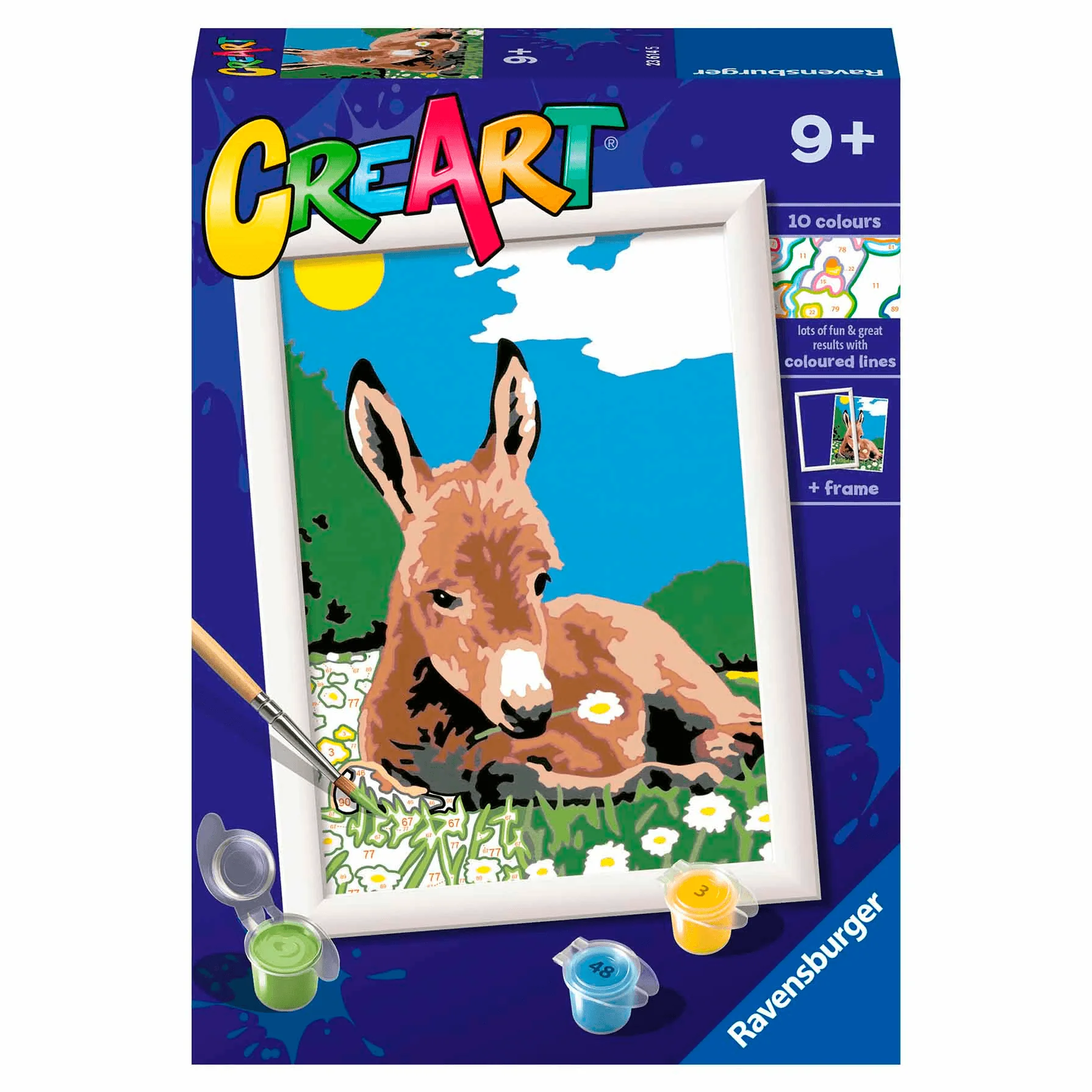 Creart Serie E Classic Burro Juego Creativo Pintura