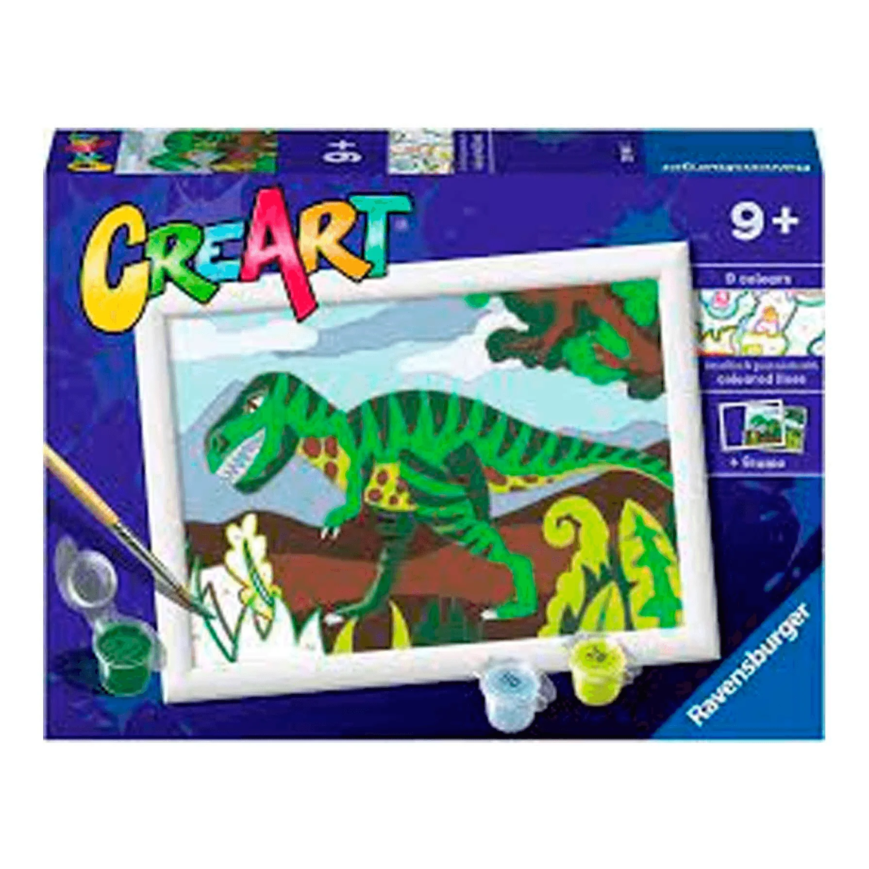Creart Serie E Classic Dinosaurio Juego Creativo Pintura