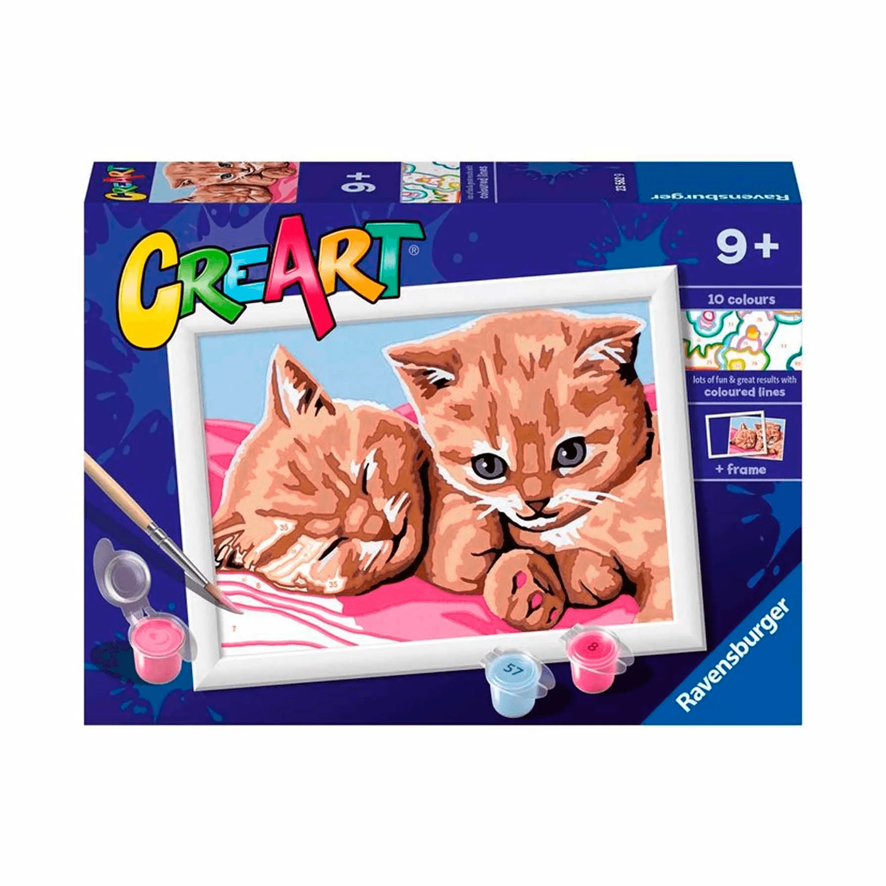 Creart Serie E Classic Gatitos Amigos Juego Creativo Pintura