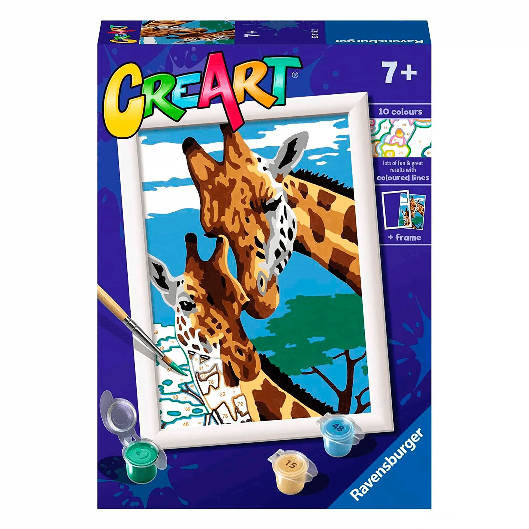 Creart Serie E Classic Jirafa Juego Creativo Pintura