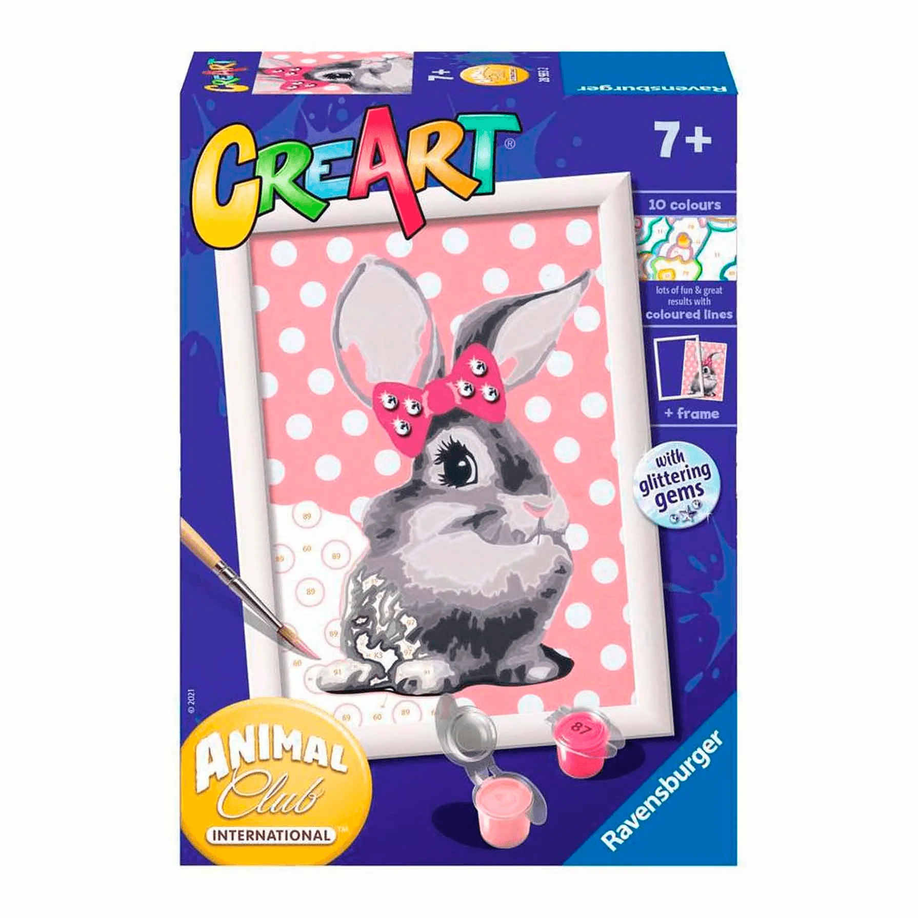 Creart Serie E Conejito Juego Creativo Pintura