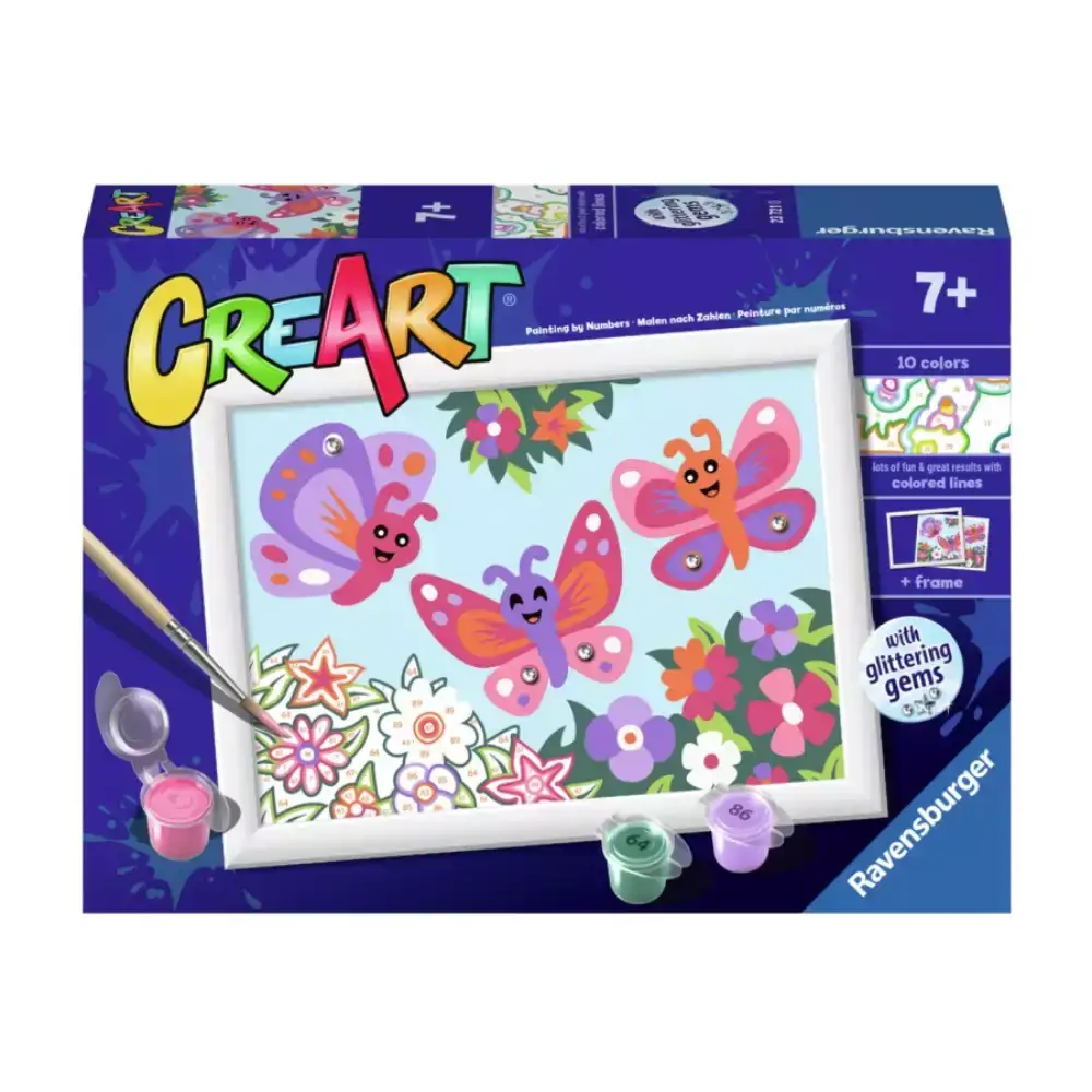 CreArt Serie E Mariposas Glitter
