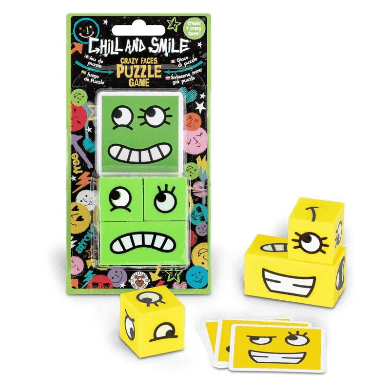CS Puzzles Caras Crazy Surtido