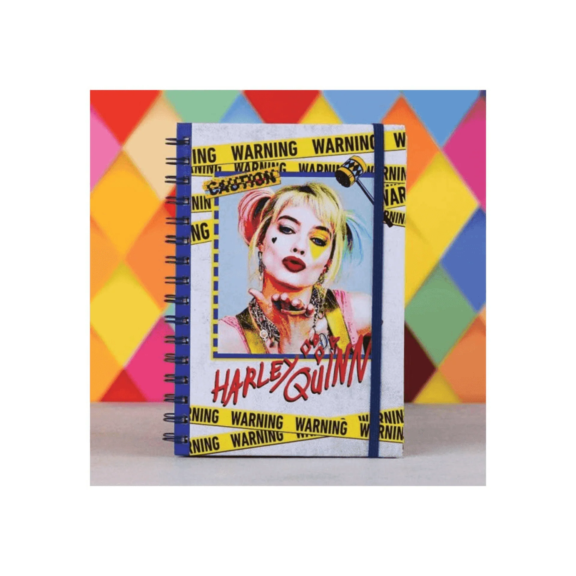 Cuaderno A5 Harley Quinn Birds of Prey - Diseño Warning - Image 2